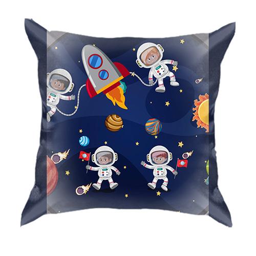 3D подушка Kids Astronauts
