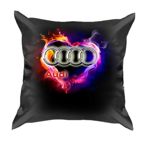 3D подушка I Love Audi
