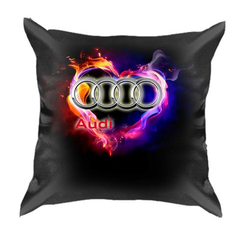 3D подушка I Love Audi