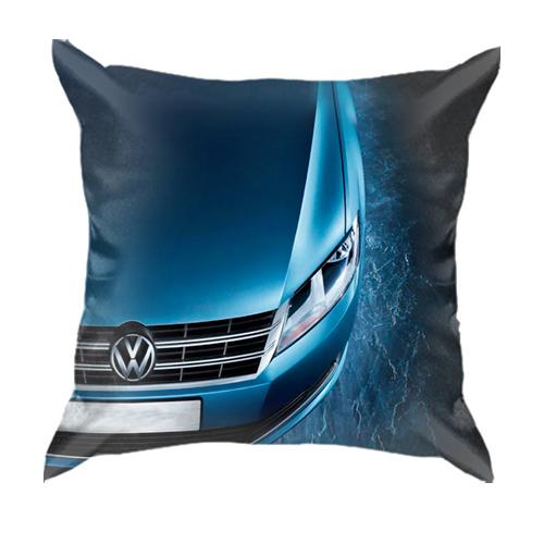 3D подушка Volkswagen Blue