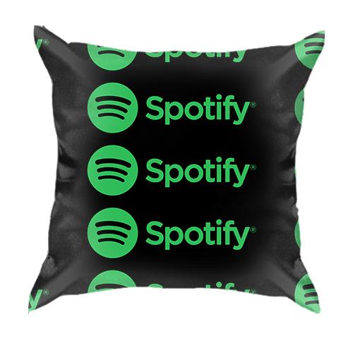 3D подушка Spotify pattern