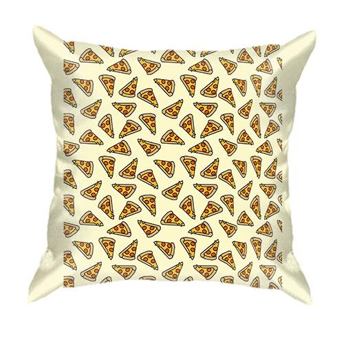 3D подушка Pizza pattern