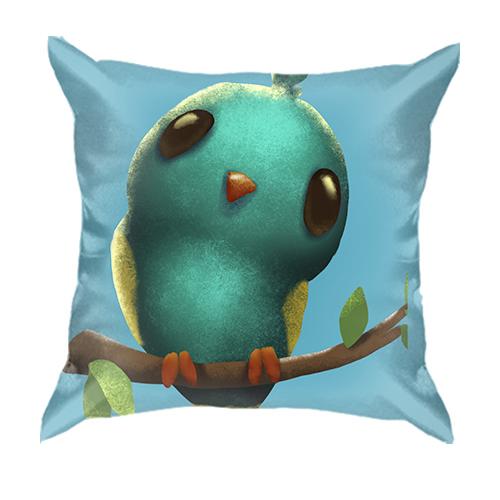 3D подушка Blue bird