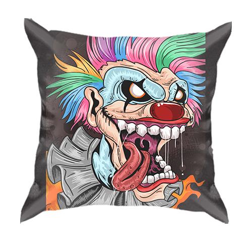 3D подушка Crazy Clown