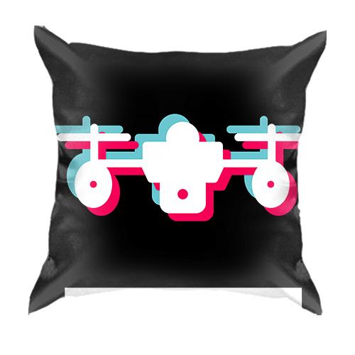 3D подушка Drone anaglyph