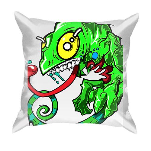 3D подушка Chameleon Art