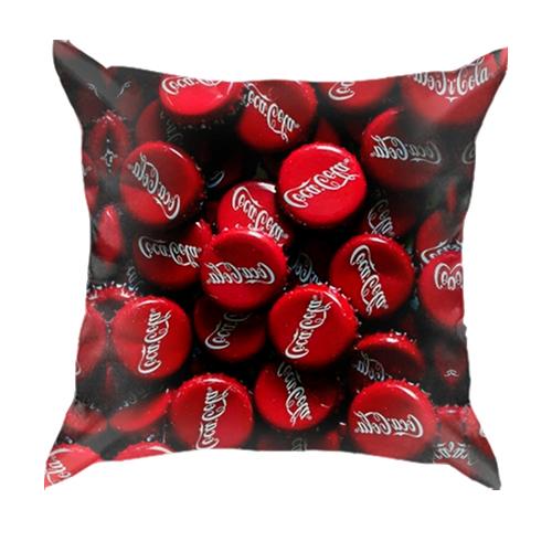 3D подушка крышки Coca Cola