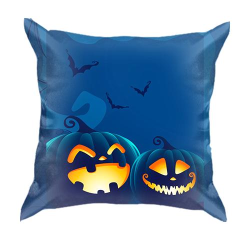 3D подушка Halloween pumpkins 4