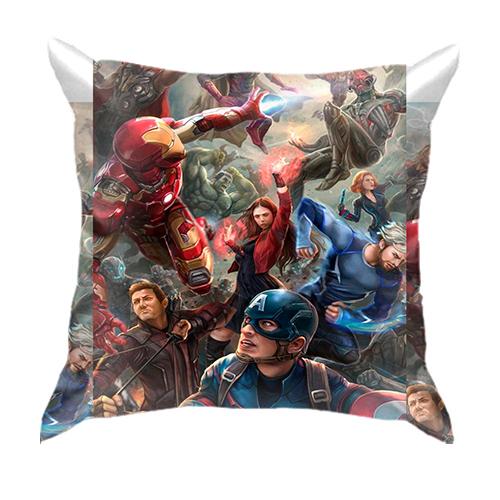 3D подушка Avengers
