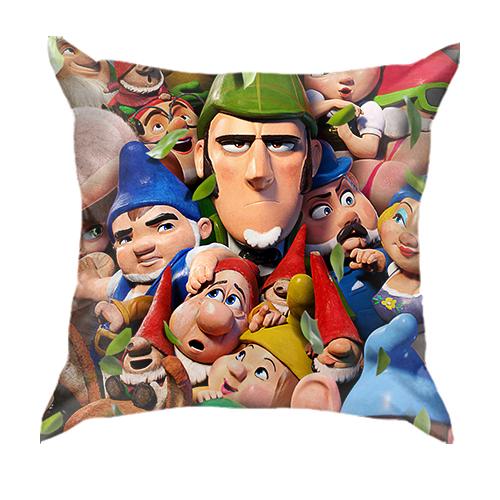 3D подушка Sherlock Gnomes