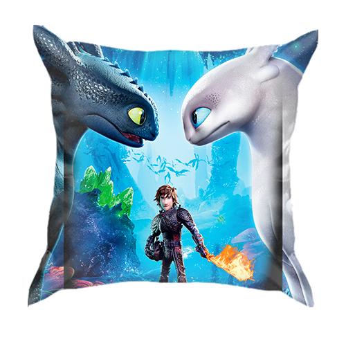 3D подушка How to Train Your Dragon: The Hidden World