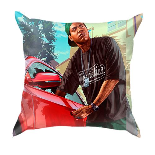 3D подушка Gta red car