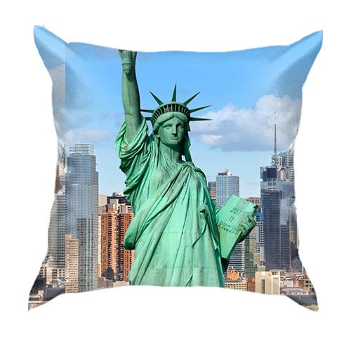 3D подушка The Statue of Liberty