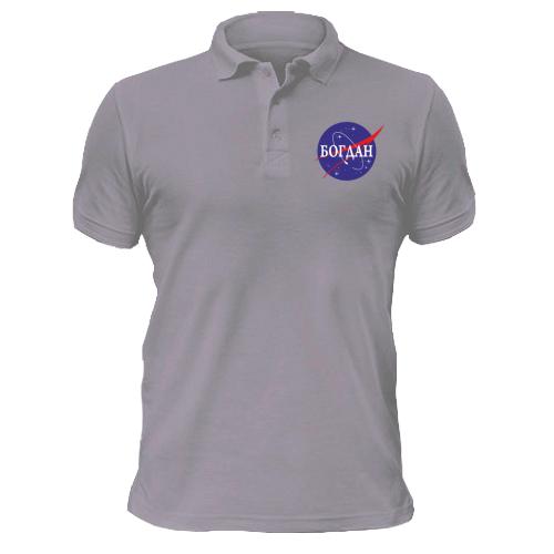 Футболка поло Богдан (NASA Style)