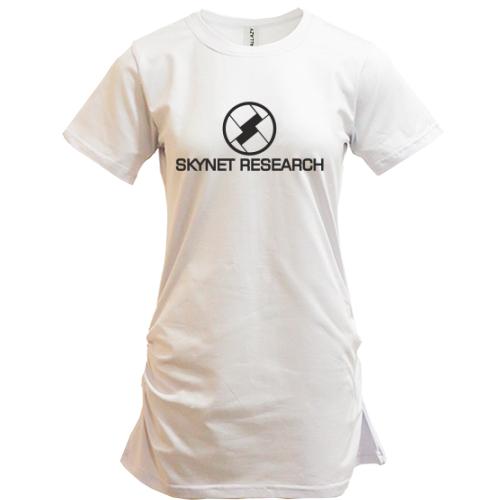 Подовжена футболка Skynet research