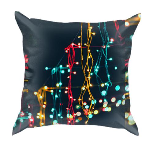 3D подушка Christmas garland 2