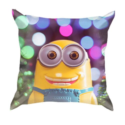 3D подушка New year minion