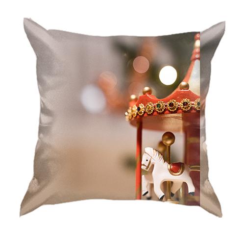 3D подушка Christmas carousel