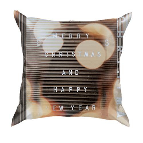 3D подушка New Year