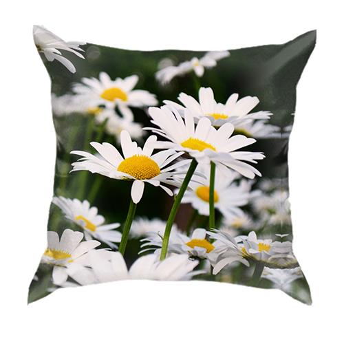 3D подушка Chamomile pattern