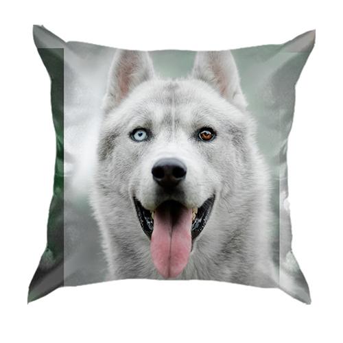 3D подушка Пес-волк