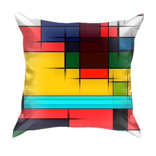 3D подушка Abstraction. 3