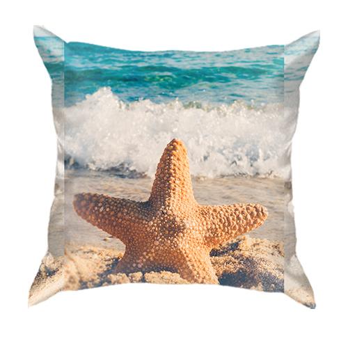 3D подушка Морская звезда.