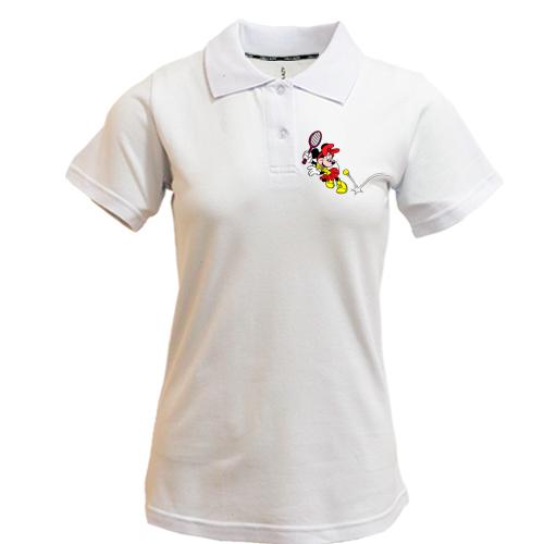 Футболка поло Minie Mouse теннис
