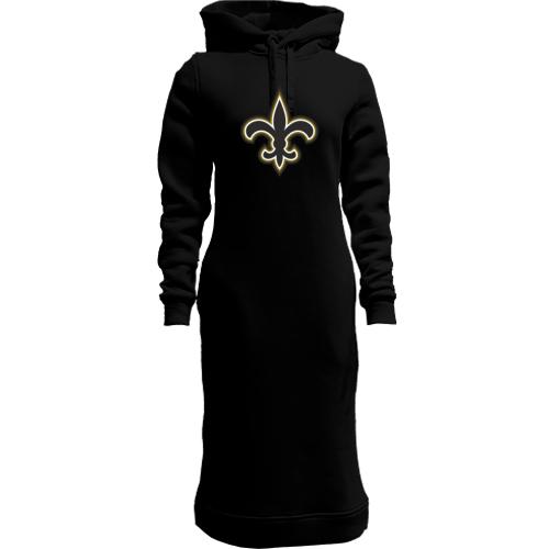 Женская толстовка-платье New Orleans Saints