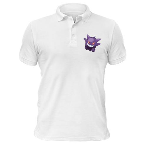 Футболка поло з покемоном Генгар (Gengar)