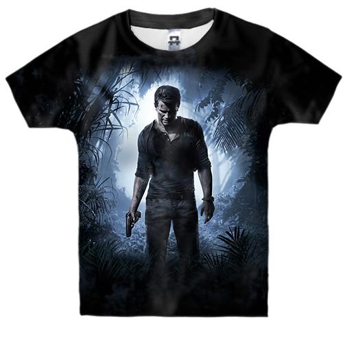 Детская 3D футболка Uncharted 4