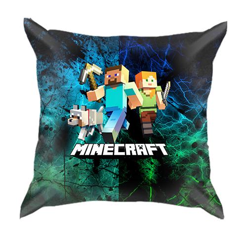 3D подушка Minecraft (Майнкрафт)