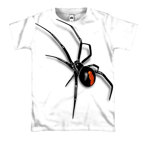 3D футболка с пауком