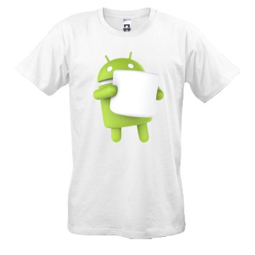 Футболки Android 6 Marshmallow