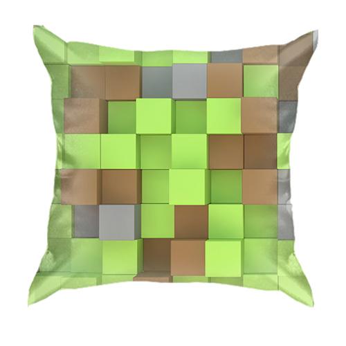 3D подушка Minecraft Cubes