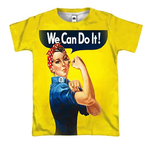 3D футболка We Can Do It (постер)