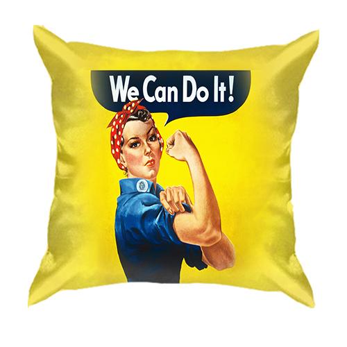 3D подушка We Can Do It (постер)