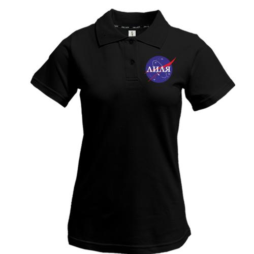 Футболка поло Лиля (NASA Style)