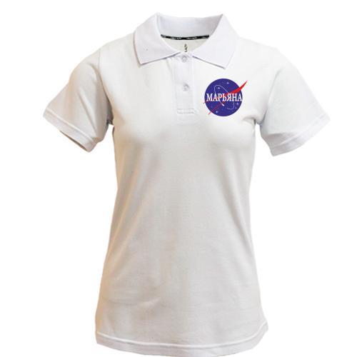 Футболка поло Марьяна (NASA Style)