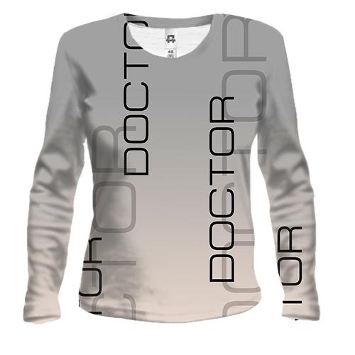 Жіночий 3D лонгслів для лікаря 