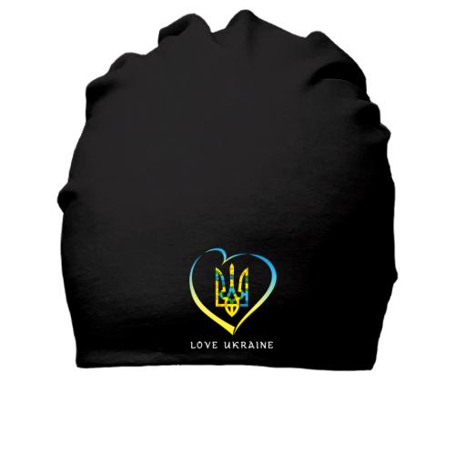 Хлопковая шапка Love Ukraine