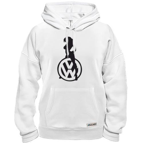 Толстовка Volkswagen (лого с девушкой)