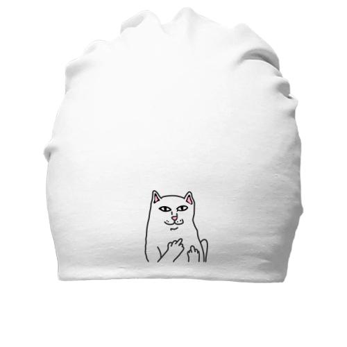 Бавовняна шапка Кіт-фак