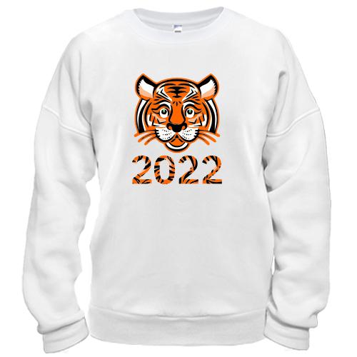 Свитшот с тигром 2022