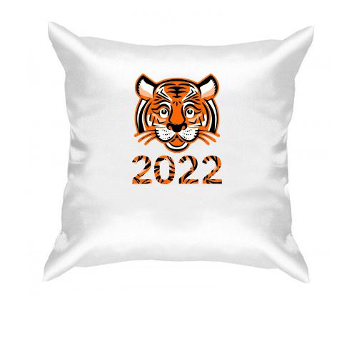 Подушка с тигром 2022