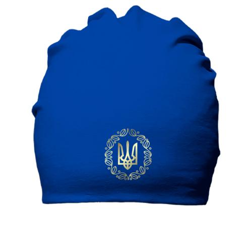 Хлопковая шапка с гербом УНР