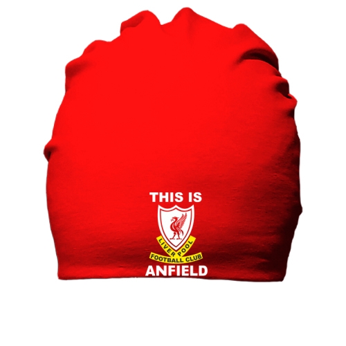 Хлопковая шапка This Is Anfield