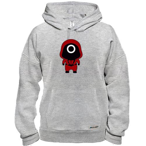 Худи Игра в кальмара - страж круг