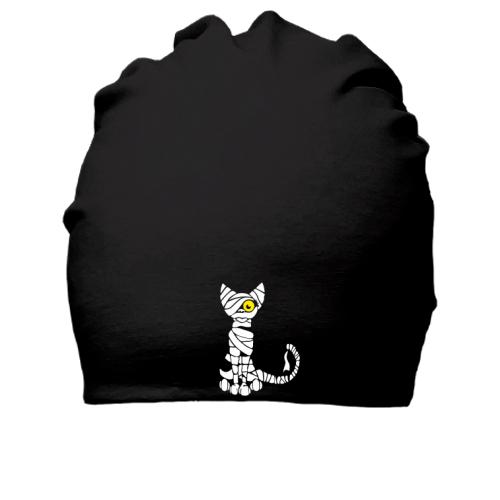 Хлопковая шапка кошка - мумия