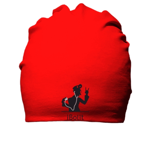 Хлопковая шапка iBolit